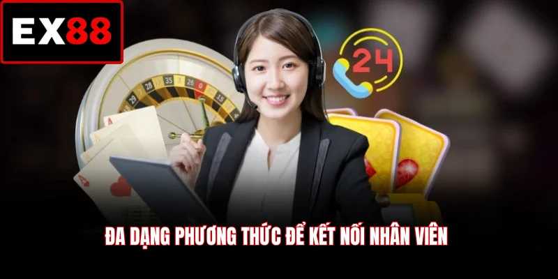 Đa dạng phương thức để kết nối nhân viên