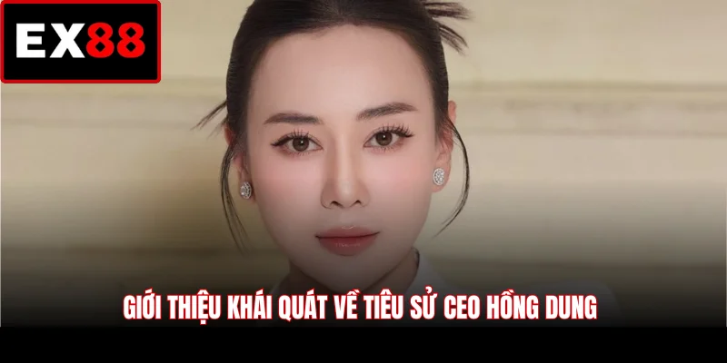 Giới thiệu khái quát về tiêu sử CEO Hồng Dung