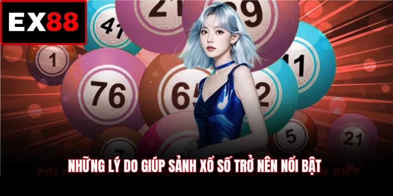 Những lý do giúp sảnh xổ số trở nên nổi bật
